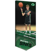 Collectible Canvas Player Achievement Template for Grayson Sinks