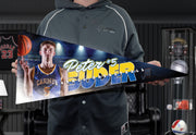 Held Collectible Canvas Stadium Lights Template for Carmel Basketball
