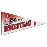 Collectible Canvas Whitewash Template for Drew Bosley of Homestead Track