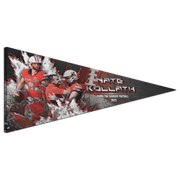 Collectible Canvas Dust Pennant for Football Athletes