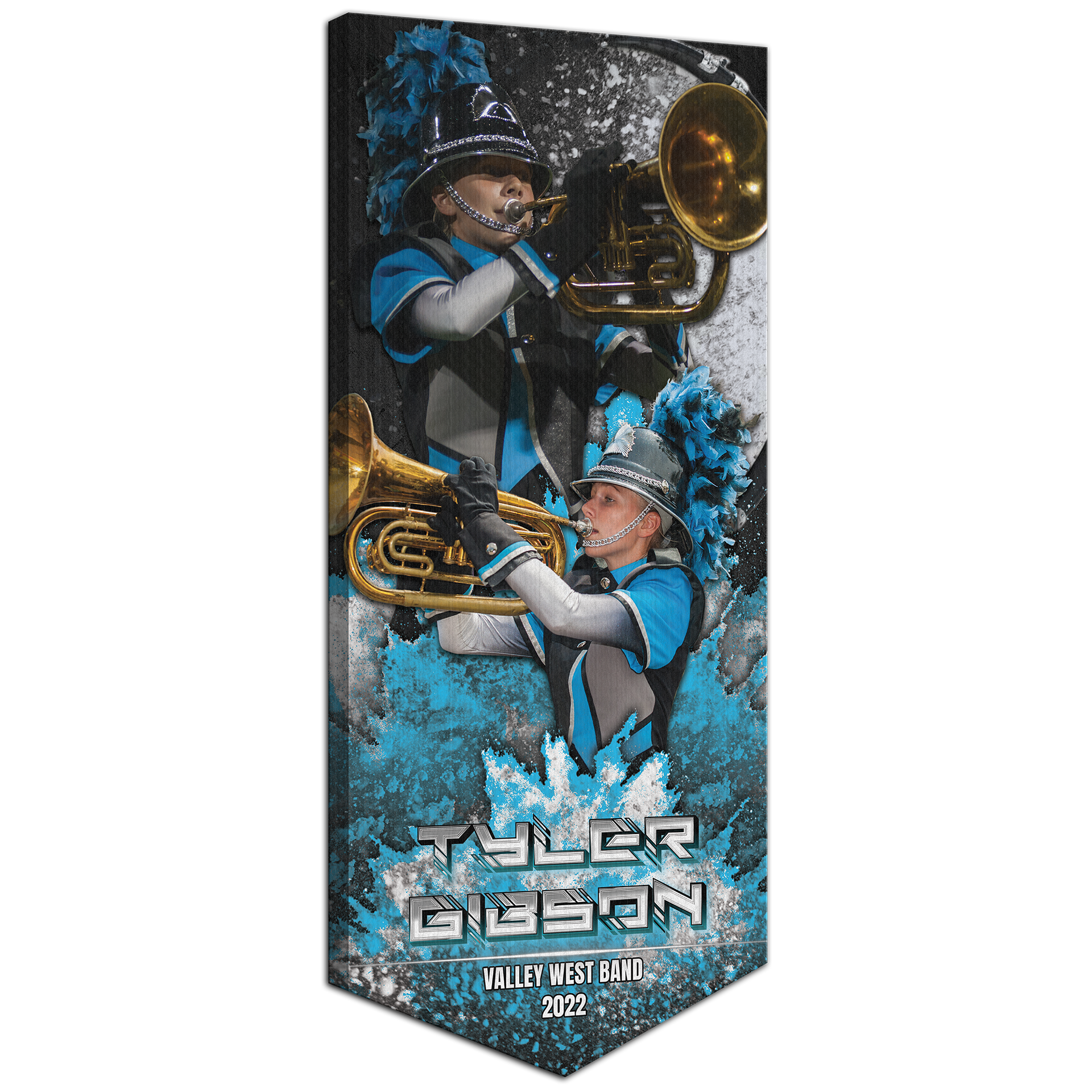 Collectible Canvas Dust Banner for Band Members