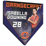 Collectible Canvas Player Highlight Template for Isabella Downing