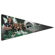 Collectible Canvas Dust Pennant for Soccer Athlets